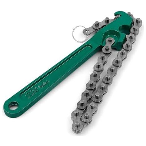 Oil Filter Wrench, 9 Inch Strap Wrench, Adjustable Oil, Suitable for Automotive Repair, Mechanical Disassembly, Mechanical Installation - (1/5)
