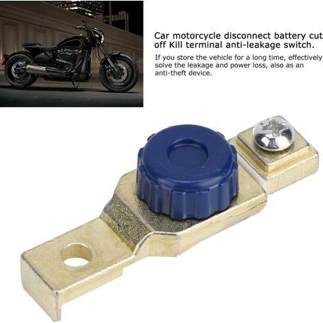 Motorradbatterie-Trennschalter, wasserdichter 80-A-Batterieschalteranschluss (1/4)