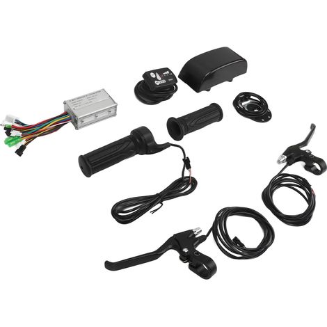 Kit de conversion pour vélo électrique S800, panneau 15A, levier de frein et levier à poignée tournante, adapté à la mise à niveau du moteur 250W. (1/5)