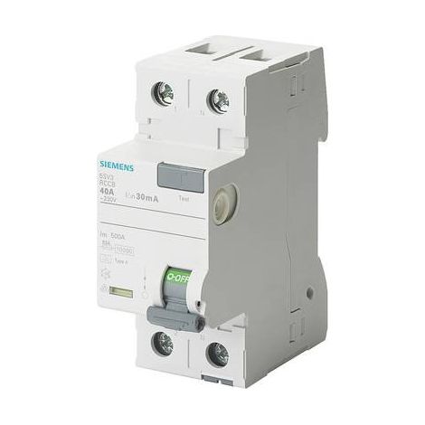 Interruptor diferencial Siemens 5sv33116kk12 16A 30mA 2TE