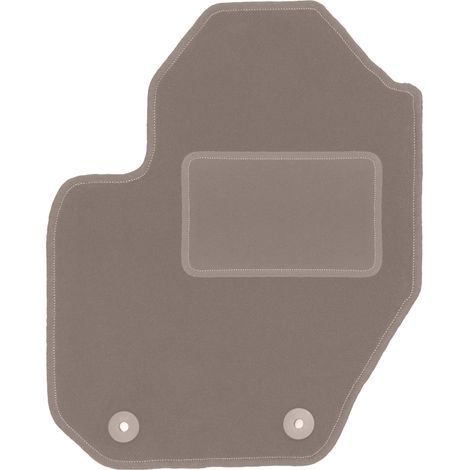 Alfombrilla de terciopelo conductor para: Volvo S60 II sedán (2010-) beige