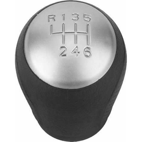 Pommeau de levier de vitesse 6 Modification de voiture de remplacement de tête de bouton de changement de vitesse pour X-Trail MT 2006-2013 pour Nissan Qashqai schaltknauf Qashqai j10. (1/5)