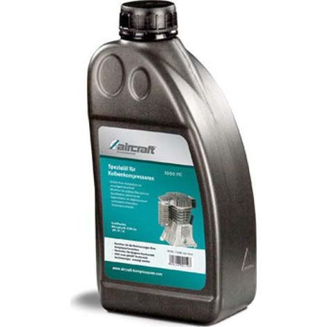 Huile minérale pour compresseur 20W-30 bidon de 1 L idéale pour compresseur à piston Aircraft 2500012 (1/6)