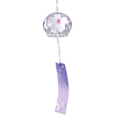 Carillons éoliens japonais romantiques Yusheng, petits carillons en verre faits main, cadeaux d'anniversaire, décoration intérieure (1/5)