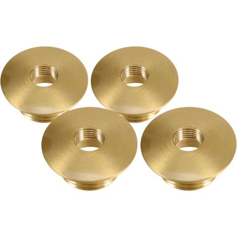 Lot de 4 Vis Métalliques de Fixation M10 pour Abat-jour, Accessoire Pied Lampe en Métal Robuste, Compatible Éclairage Résidentiel et Professionnel, Filetage Précis 0,9 Cm, (1/5)
