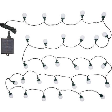 Lichterkette Festoon - SMART GARDEN - MultiPower BT - 35 Lumen - 30 Glühbirnen - Kunststoff - L 4,35 m