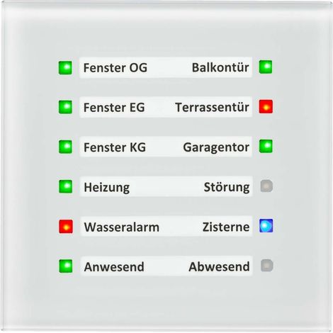 mdt LED-Display KNX Weiß für Smart Home