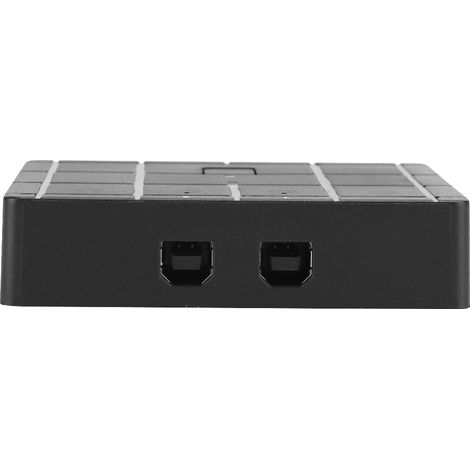 Commutateur USB 2 Ports pour Scanner, Clavier, Souris, Imprimante, Disque Dur Externe (1/5)