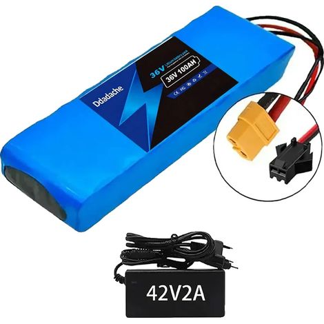 Batería de iones de litio para vehículos eléctricos, capacidad de 3000 mAh, certificación CE, cargador XT60-SM. (1/2)