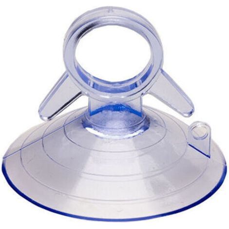 Packung mit 20 transparenten 45-mm-Saugnäpfen – Hochwertiges PVC – Starke Haftung auf glatten Oberflächen – Ideal für Sonnenblenden im Auto (1/5)