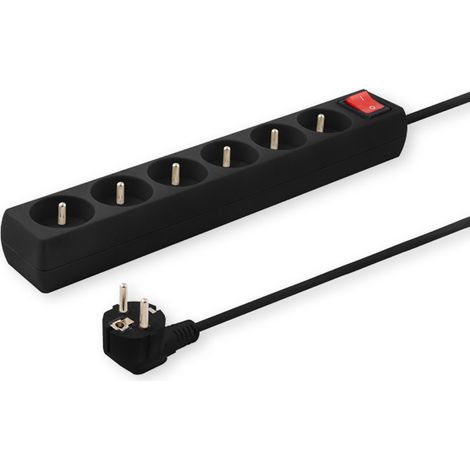 Savio LZ-02 Listwa zasilajca, 5 gniazd, 3m 5 Steckdosen AC Typ E 2500 W