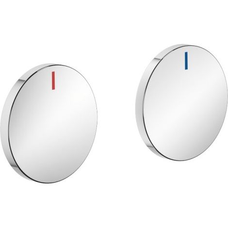 Poignée DO Set Insert Rouge et Bleu CYO 11284811 Chrome (1/2)