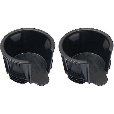 Lot de 2 inserts de porte-gobelets avant pour console centrale, compatibles avec Land Rover Discovery 4 et 5, Range Rover Sport. (1/5)