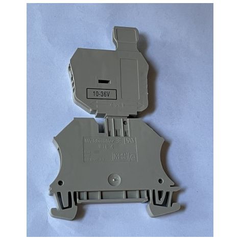 Bloc de jonction à fusible Raccordement vissé Isolateur de fusible avec LED pour connecteur WEIDMULLER 7914400000 (1/3)