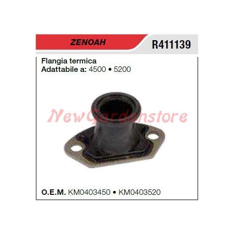 Flangia termica ZENOAH motosega 4500 5200 R411139