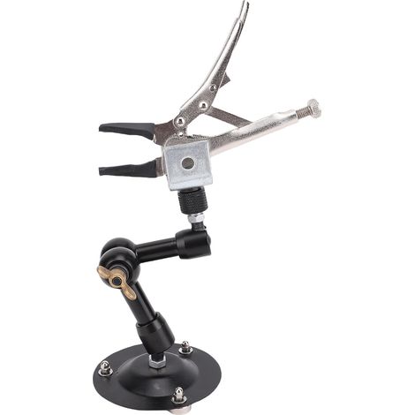 Pince à souder pour aider les mains, bras articulé Flexible, pince à nez d'aiguille, support de pistolet thermique avec Base pour caméra (1/5)
