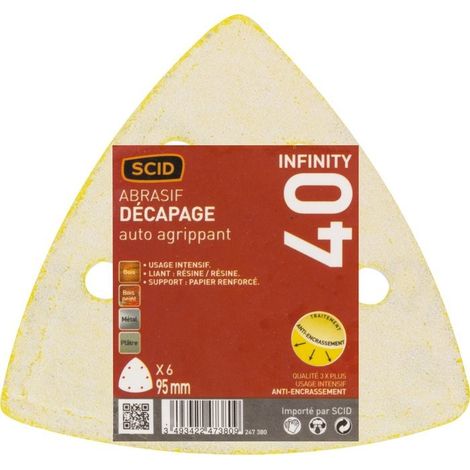 Patin Delta Auto-agrippant Fixation Rapide Et Efficace - Scid (1/2)