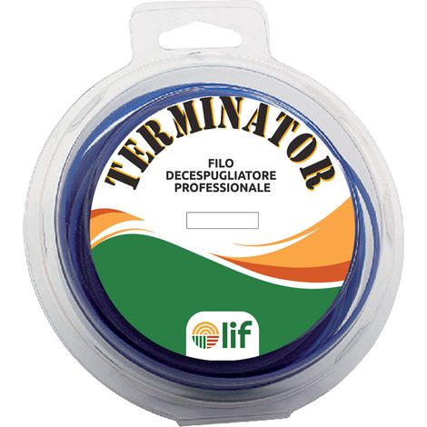 Filo Professionale 6 Rotolo Lif per Decespugliatore Profilo Tondo Filo