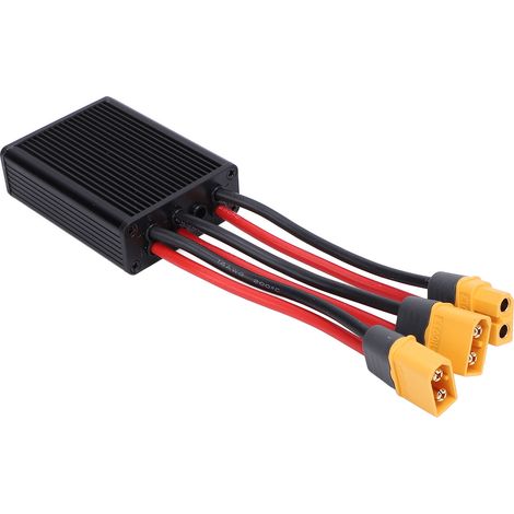 Convertisseur de décharge de batterie double DC20-80V, interface XT60, adaptateur de module parallèle pour moteur de 250 à 3000W (1/5)
