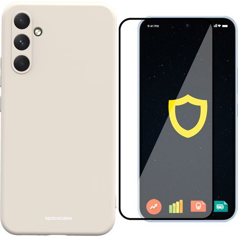 Robuste und stabile Silikon-Schutzhülle für Galaxy A54 5G + Glas (1/5)