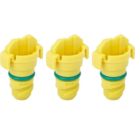 Motorablassschraube – 3er-Set – Gelbes ABS – Verstärkte Dichtung – Für Ford F150 – 11 mm Durchmesser (1/5)