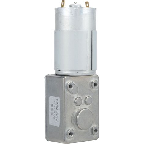 Moteur réducteur à vis sans fin XD40WB-555YSF, DC 24V, couple élevé, vitesse réglable 30 tr/min, faible vitesse, bidirectionnel, usage industriel (1/5)