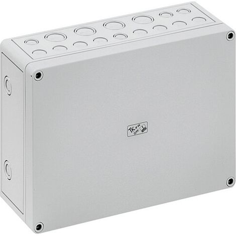 Spelsberg TK PC 2518-9-m PV Leergehäuse 180 x 254 x 90 Polycarbonat Grau 1 St.