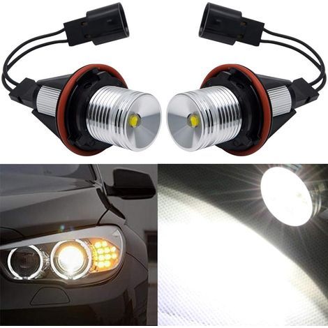 2 Angel Eyes Halo LED-Lampen für E39, E53, E63 und E64, 5 W, 12 V (1/5)