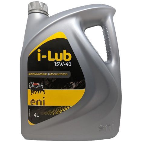 OLIO MOTORE PER AUTOVETTURE 'I-LUB' 15W40 - lt. 4
