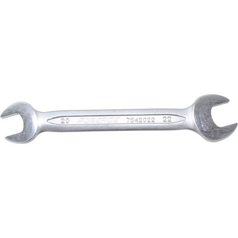 LLAVE DE BOCA ABIERTA 20x22 mm L-235 mm Cr-V