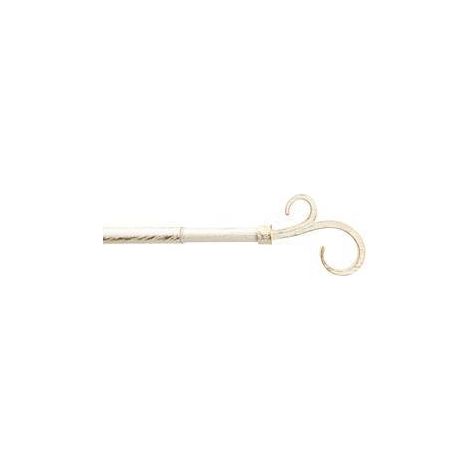 6 x BASTONE METALLO D 19/16 120/210CM PASTORALE AVO/ORO