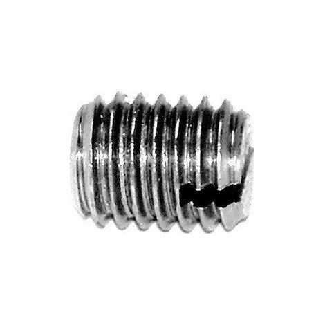 Vis métaux Sans tête Fendue Bout téton Plate M8X10 Inox A2-1 pièce