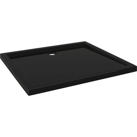 Piatto doccia piatto doccia piatto doccia bagno wc doccia interno casa rettangolare 80x90 cm ABS nero 020001961