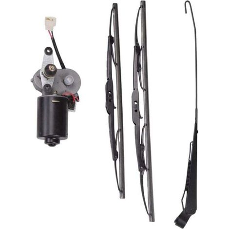 1 Ensemble DC12V 30W Universel UTV Kit de Moteur D'Essuie-Glace éLectrique Essuie-Glace pour Ranger RZR 900