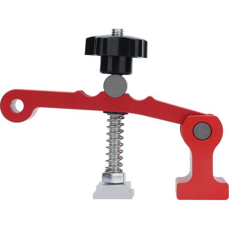 Lot de 4 Serre-joints en Aluminium 6061 pour Rails en T, Pince de Fixation Rapide pour Établi, Maintenance du Bois (1/5)