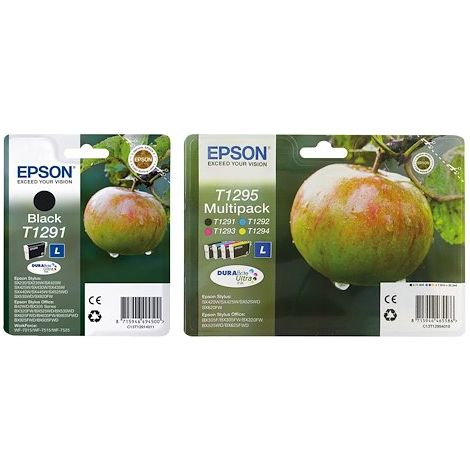 Big pack jet encre Epson T1291+T1295