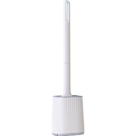 Brosse WC en PP+TPR, manche long multifonction amovible-AquaForge (1/4)
