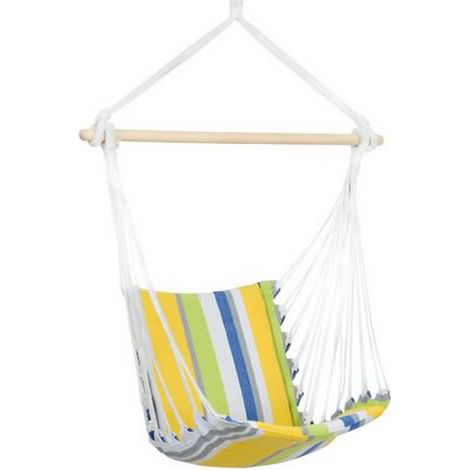Chaise suspendue hamac Amazonas Belize coloris kolibri 104 x 56cm