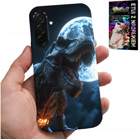 Custodia per Samsung Galaxy A56 5G - cover con dinosauro tirannosauro (1/5)