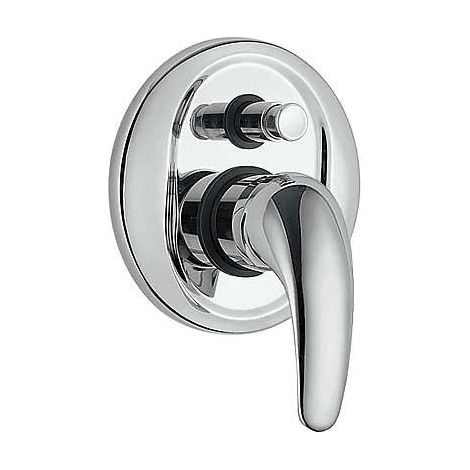 TRES 07218012 MONOTRES Grifo Monomando Empotrable Baño-Ducha Cromo - ref: 07218012 (1/2)