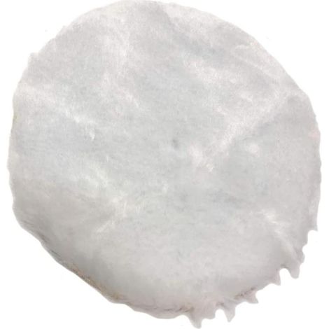 Cuffia per lucidatrice in lana d'agnello pad tamponi disco per lucidatura vetro metallo per smerigliatrice levigatrice 170 mm