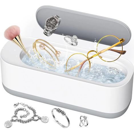 Les machines de nettoyage à ultrasons, les équipements de nettoyage à ultrasons et les cuves de nettoyage à ultrasons conviennent au nettoyage des lunettes, des bijoux, des montres, etc. (1/5)