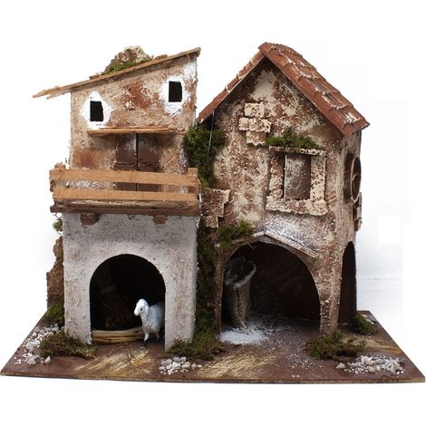 Casolare per Presepe 28x15 cm Casette Rurali 11300 (1/3)
