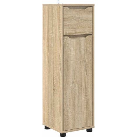Maison Exclusive - Badezimmerschrank Sonoma-Eiche 30,5 x 30 x 101
