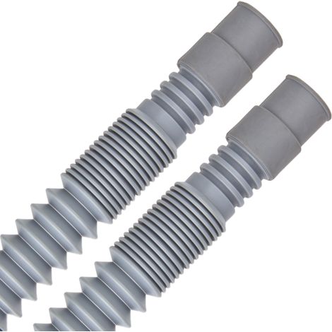 Schläfer 262005 Tubo di scarico per Lavatrice Universale 3 metri 3/4 Prolunga Estensibile 80-300 cm Tubo di Scarico Flessibile Per Lavatrice e Lavastoviglie diam 19/25 - 21/28 mm