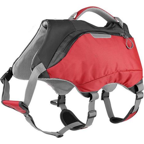 Gilet de sécurité réfléchissant pour chien, rayé, taille M, 56-69 cm – DELKEVIC
