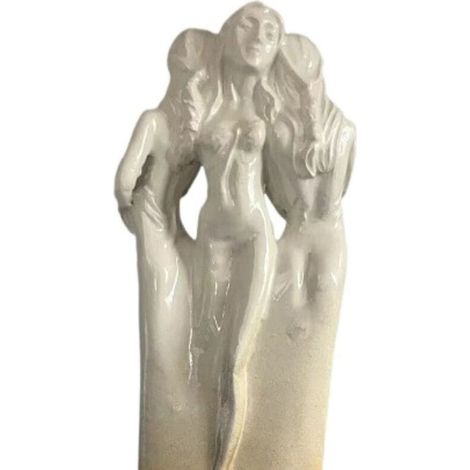 Statue in resina delle tre sorelle, decorazioni per la casa (1/5)