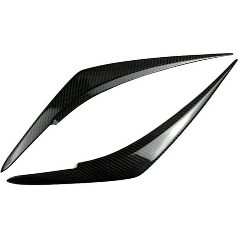 1 pair of carbon fiber headlight trim stickers suitable for 22-25 Subaru Impreza WRX STI (1/5)