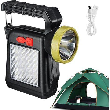 CCYKXA Solar Flashlight  Travel Flashlight, Portable Outdoor Lighting for Camping, Cycling and Climbing (1/5)