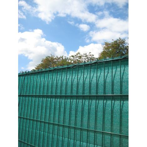 Sichtschutz HDPE grün (RAL 6005) / 100 cm (1/5)